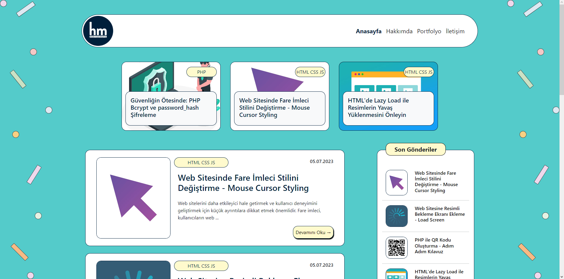 Blog Sitesi
